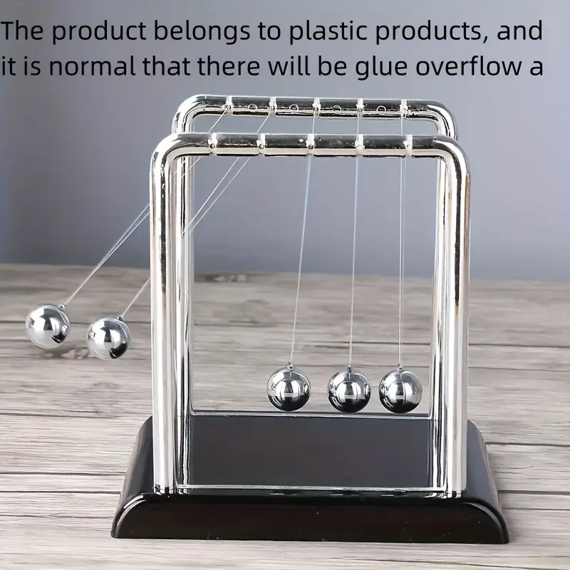 Newton Cradle Large - 뉴턴의 요람 균형 강철 공 교육