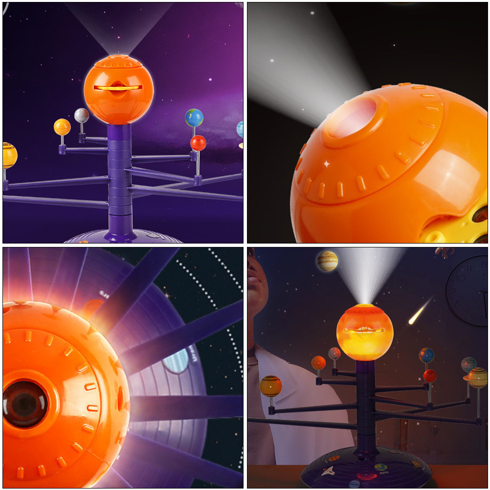 Solar System Orrery - 어린이용 태양계 오레리 음성 프로젝터 교육용
