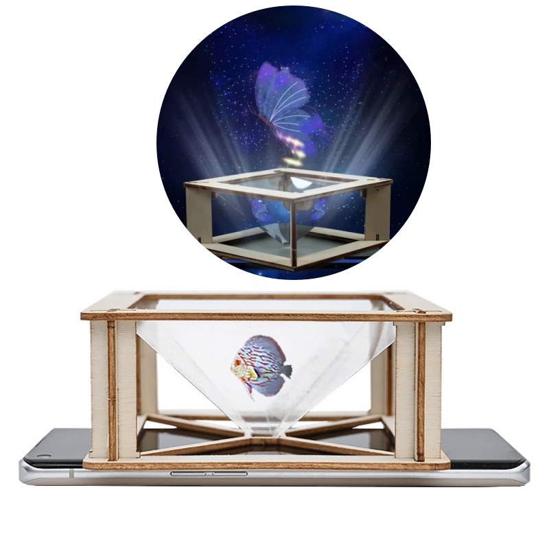 Science Project Diy - 어린이를 위한 DIY 3D 홀로그램 프로젝터