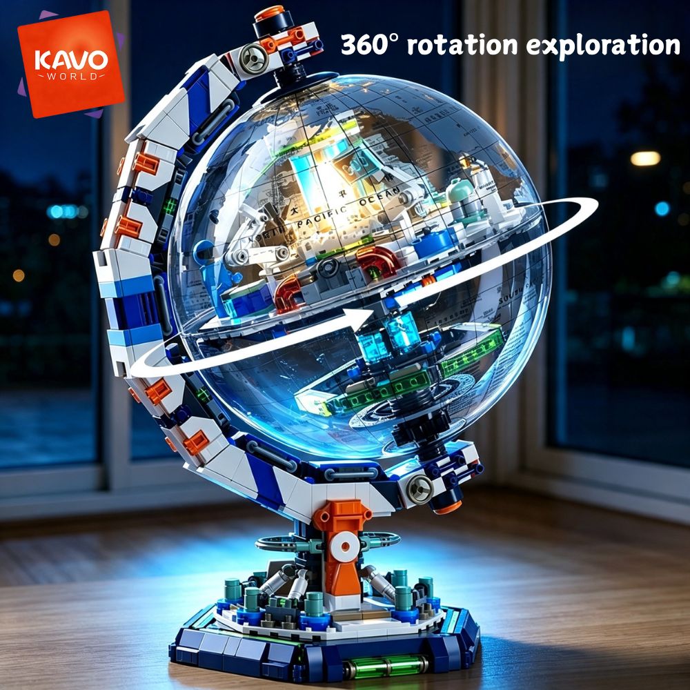 Hobby Science Lab - 카보월드 1793피스 우주정거장 빌딩 블록 세트