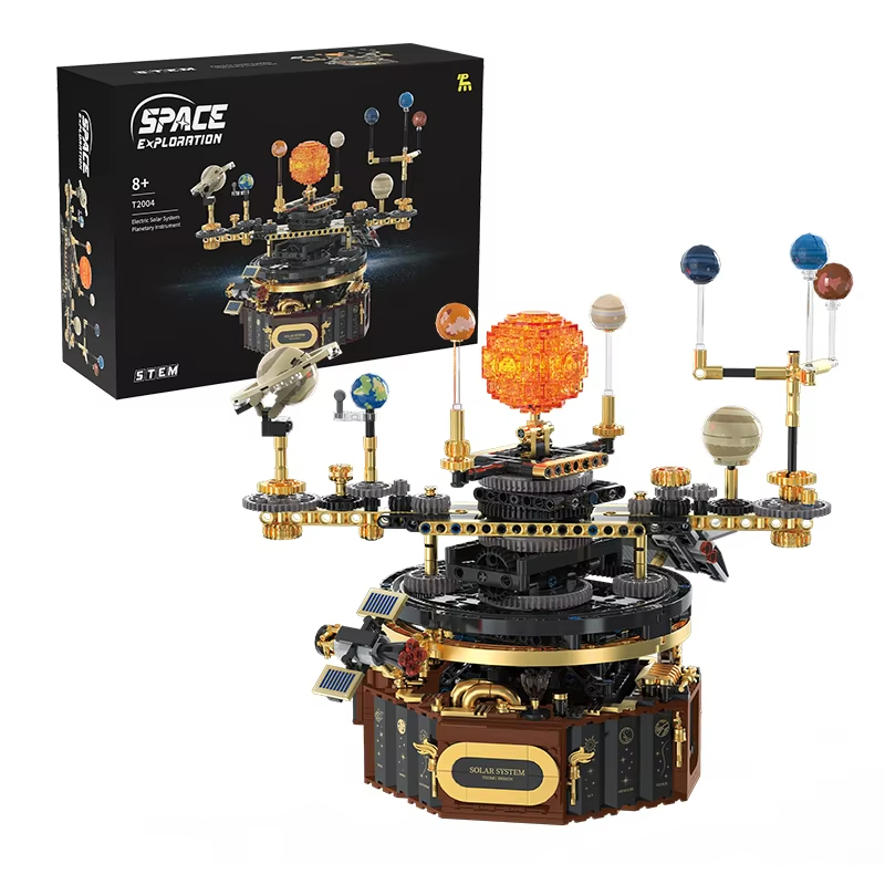 Solar System Orrery - STEM 전기 회전 우주 전기 태양계
