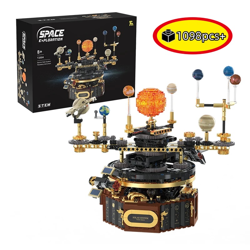 새로운 STEM 창의적인 전동 회전 우주 전기 태양계  - Solar System Orrery 리뷰 및 가격