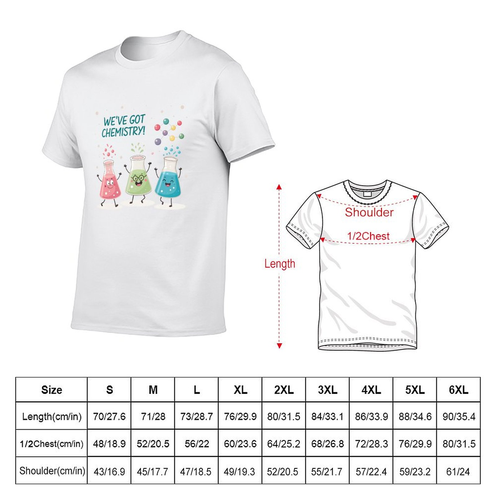 Science Beaker Buddies 티셔츠 경량  - Science Buddy 리뷰 및 가격