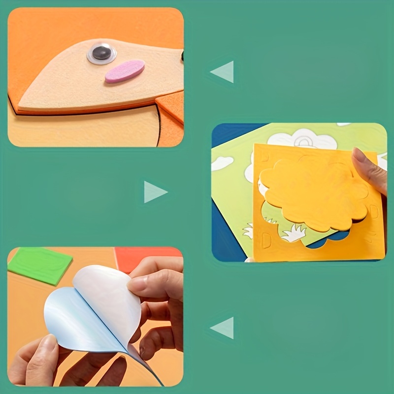 어린이용 3D 스티커, 10개의 랜덤 시트, 일회용,  - Science Project Diy 리뷰 및 가격