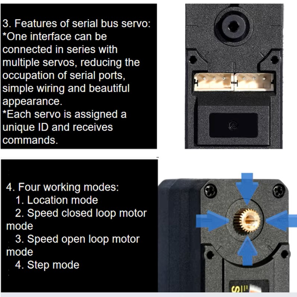 Feetech 7.4V 19KG ST-3215 시리얼  - Robot Arm Motor 리뷰 및 가격