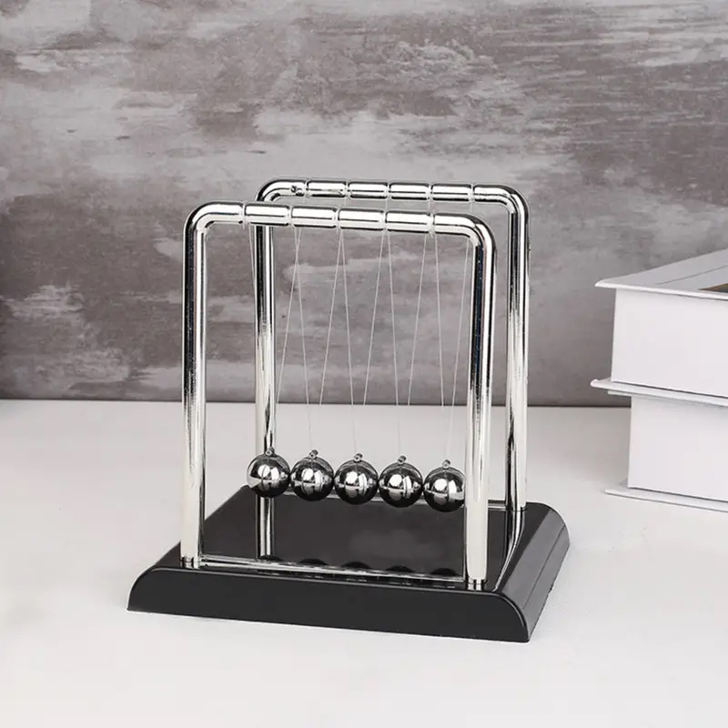 뉴턴 진자 균형 공: 사무실 및 가정용 세련된 책상 장 - Newton Cradle Large 리뷰 및 가격