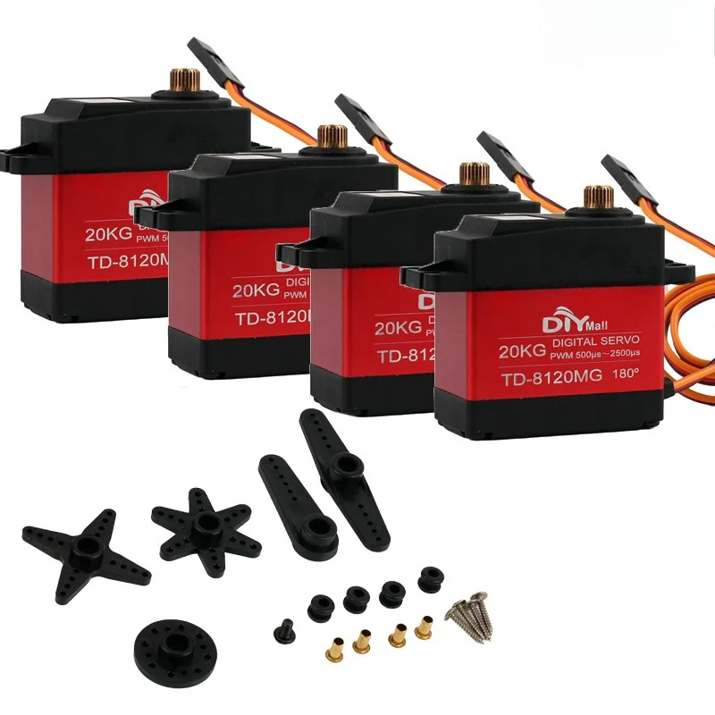 20KG TD-8120MG 대형 토크 표준 디지털 서보 - Robot Arm Motor 리뷰 및 가격
