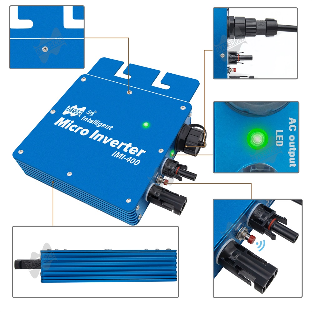 400W 그리드 미니 태양광 인버터 MPPT WiFi  - Solar System Orrery 리뷰 및 가격