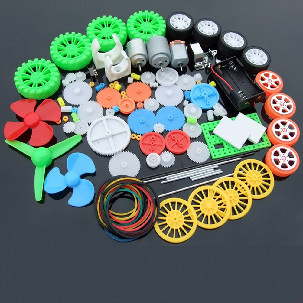 112pcs DC 모터 키트 전기 미니 모터 플라스틱  - Science Project Diy 리뷰 및 가격